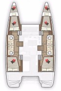 Lagoon 40 - 4 cab. Ioli II | Czarter jachtu Grecja | Travelboat - 2