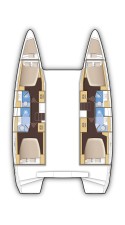 Lagoon 42 | Czarter jachtu Grecja | Travelboat - 2
