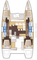 Lagoon 450 F | Czarter jachtu Grecja | Travelboat - 2