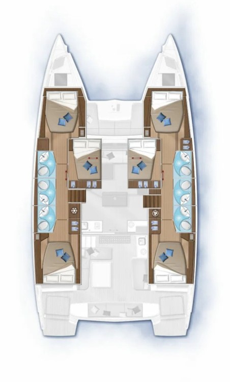 Lagoon 50 | Czarter jachtu Grecja | Travelboat