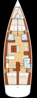 Oceanis 54 | Czarter jachtu Grecja | Travelboat - 2