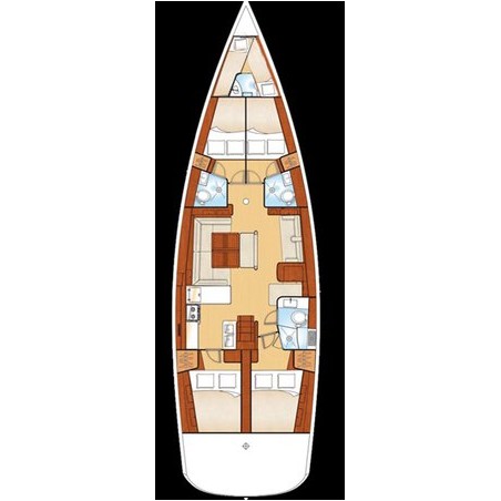 Oceanis 54 | Czarter jachtu Grecja | Travelboat