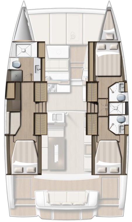 Catana Group Bali 4.2 OW Sunlight