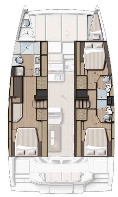 Catana Group Bali 4.4 - 3 + 1 cab. Apollo