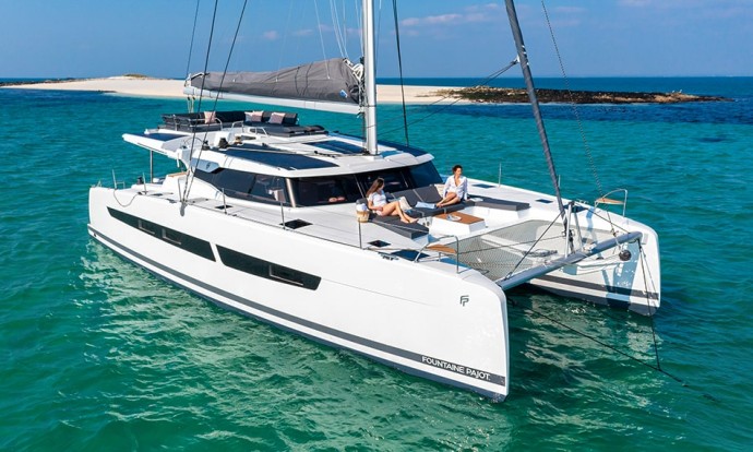 Fountaine Pajot Aura 51 | Yacht Charter Greece | Travelboat