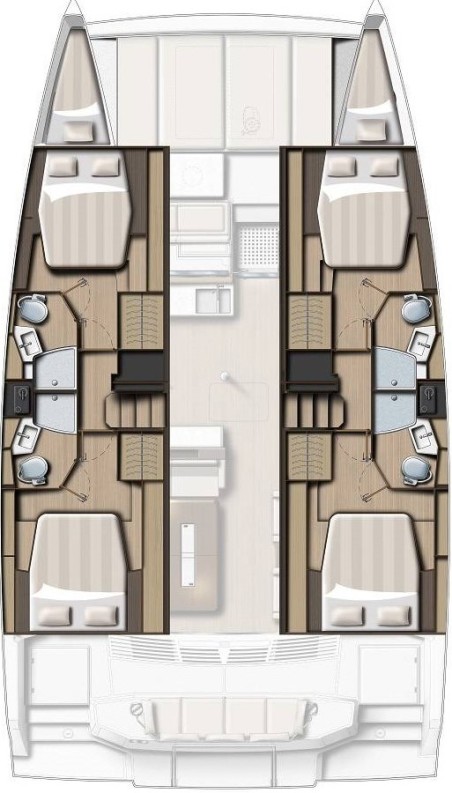 Catana Group Bali 4.4 - 4 + 2 cab. Imagination