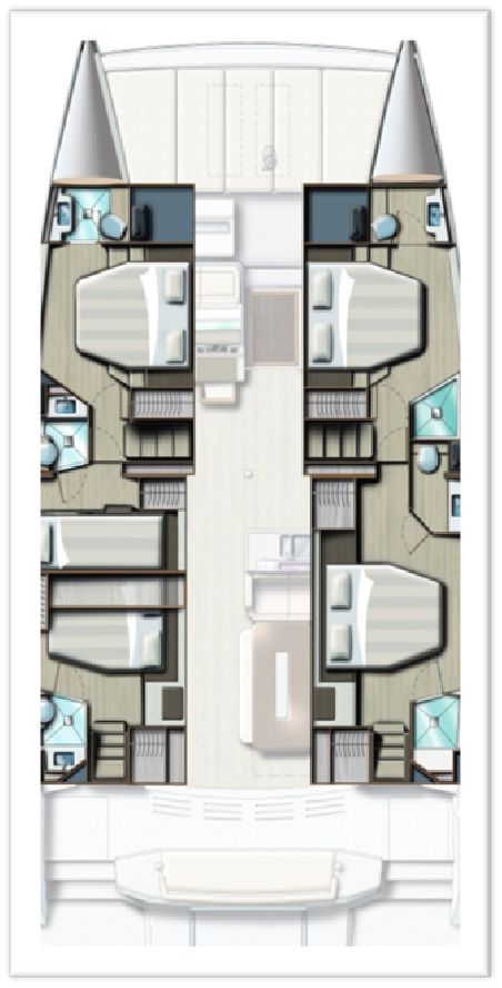 Catana Group Bali 4.8 - 5 cab. Carpe Diem