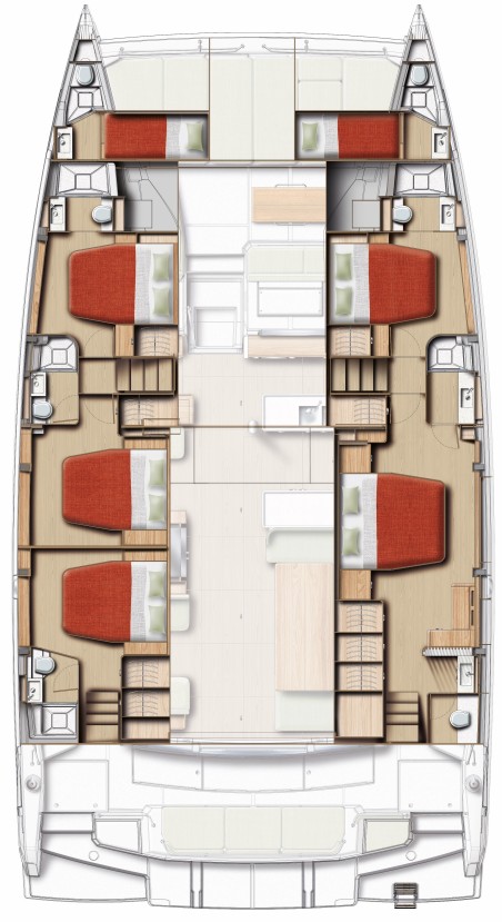 Catana Group Bali 5.8 - 5 + 2 cab. Angelina