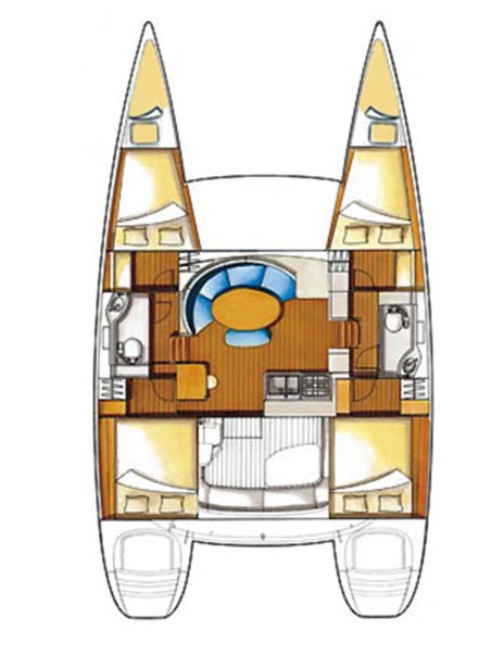 Lagoon-Bénéteau Lagoon 380 - 4 + 2 cab. Maya
