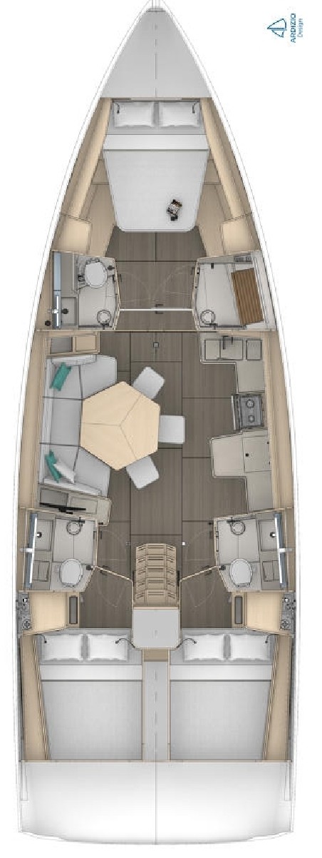 Dufour Yachts Dufour 44 - 3 cab. Bossa Nova
