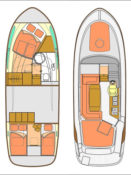 Marex 320 ACC | Czarter jachtu Chorwacja | Travelboat