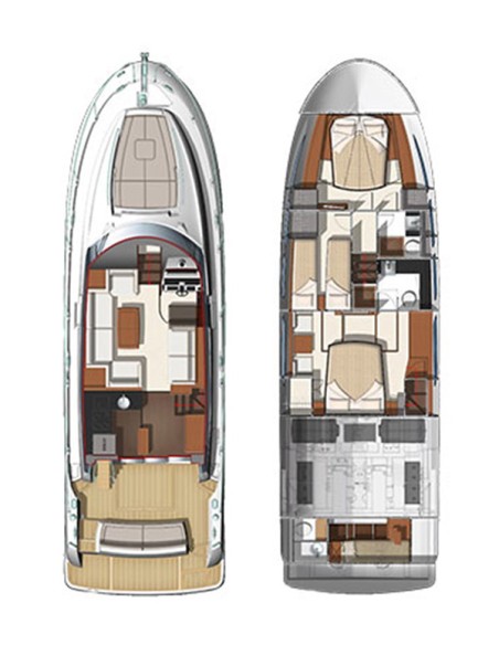 Prestige 500 Fly | Czarter jachtu Chorwacja | Travelboat