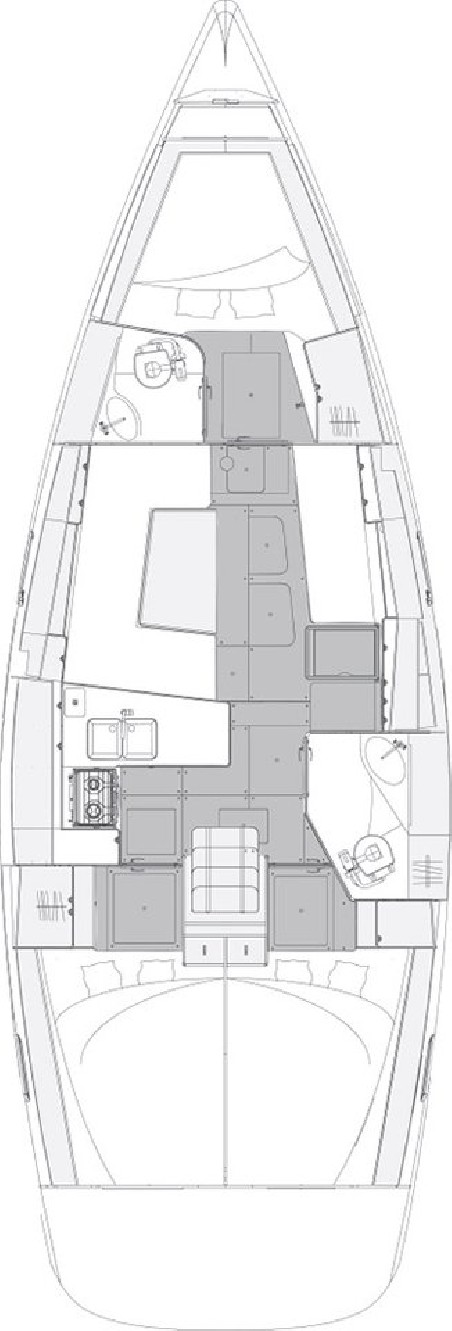 Elan Impression 40.1 | Czarter jachtu Chorwacja | Travelboat