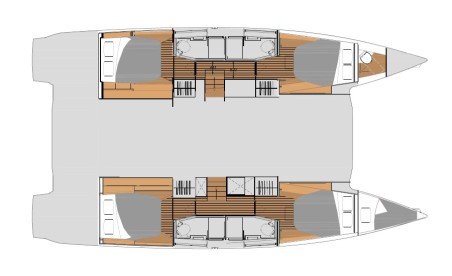 Fountaine Pajot Fountaine Pajot Elba 45 - 4 + 1 cab. Summer Flow