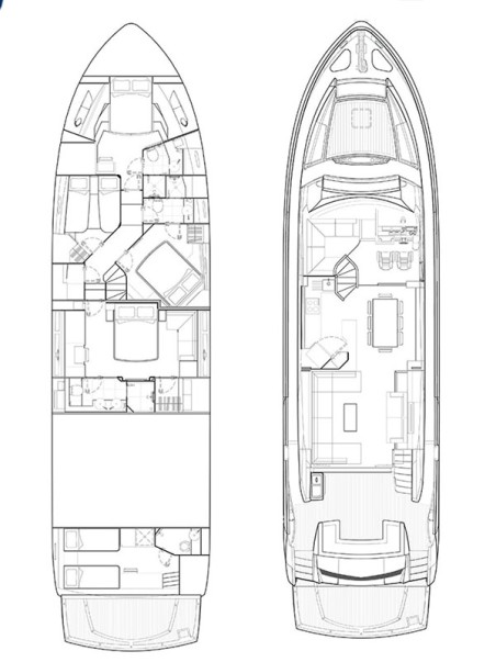 Sunseeker International Sunseeker Manhattan 73 Goldeneye