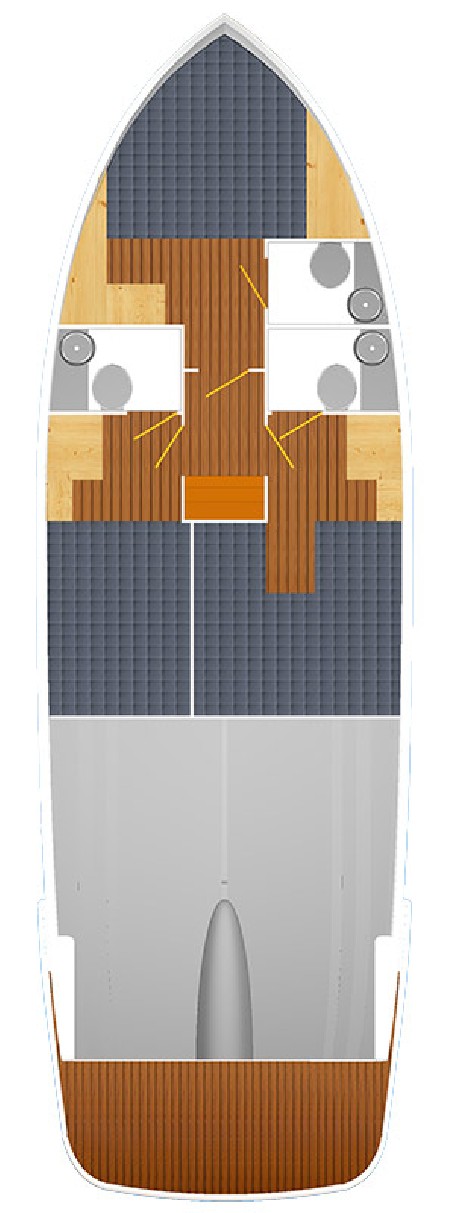 Futura 40 Grand Horizon | Czarter jachtu Chorwacja | Travelboat