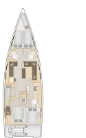 Hanse Yachts Hanse 548 - 5 + 1 cab. Air King - 2