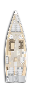 Hanse Yachts Hanse 588 - 5 + 1 cab. Jasmine - 2