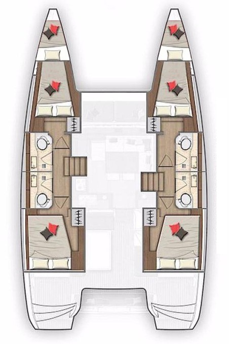 Lagoon 40 - 4 + 2 cab | Czarter jachtu Chorwacja | Travelboat