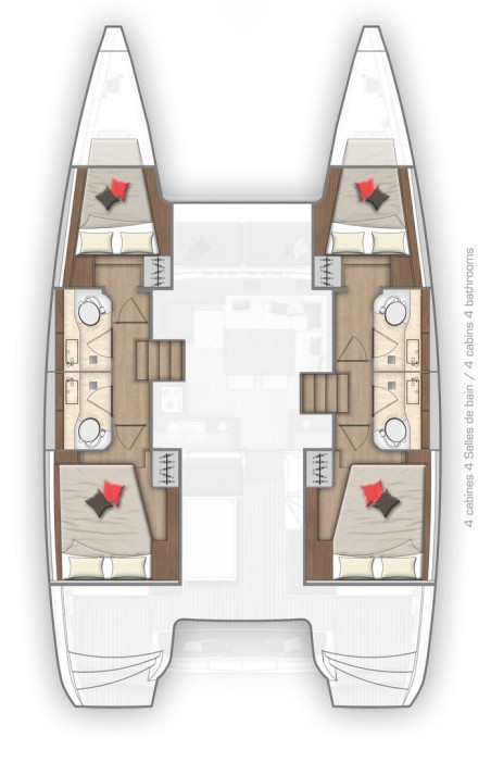 Lagoon-Bénéteau Lagoon 40 - 4 + 2 cab Wild Cat
