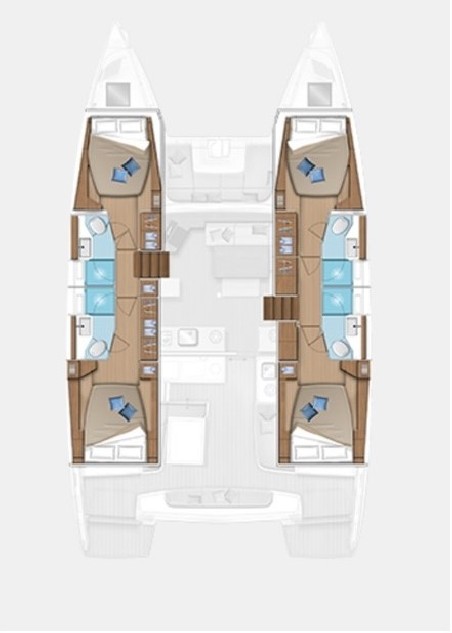 Lagoon 46 - 4 + 2 cab. | Yacht Charter Croatia | Travelboat