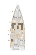 Hanse Yachts Hanse 548 - 5 + 1 cab. Adele