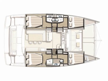 Catana Group Bali 4.1 - 4 + 1 cab. Wendy