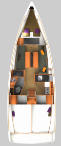 Jeanneau Sun Odyssey 349 - 3 cab. Siberia
