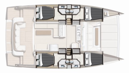 Catana Group Bali 4.3 MY - 4 + 1 cab Sierra