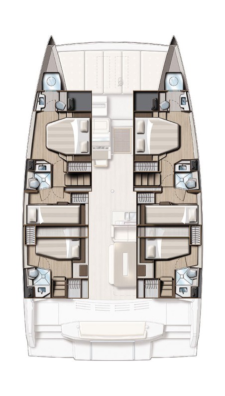 Catana Group Bali 4.8 - 6 cab. Vaya Con Dios