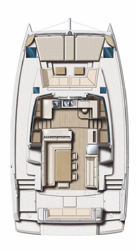 Catana Group Bali 4.1 - 4 + 1 cab. Testa
