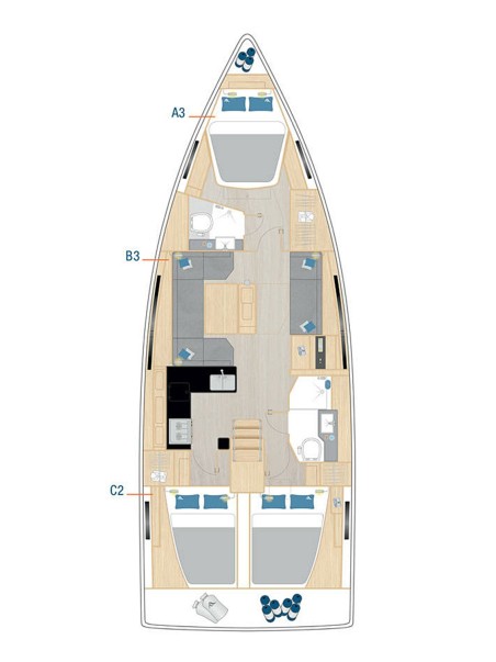 Hanse Yachts Hanse 410 Spark