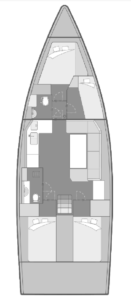Elan Marine Elan Impression 45 - 4 cab. Elana