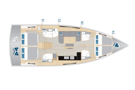 Hanse Yachts Hanse 460 - 4 cab. Libertas