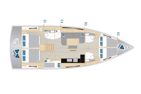 Hanse Yachts Hanse 460 Bliss