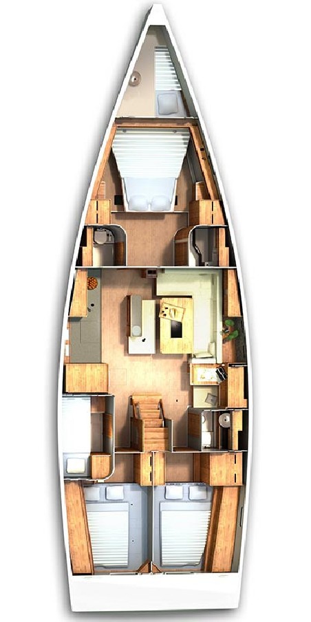 Hanse 505 | Czarter jachtu Chorwacja | Travelboat