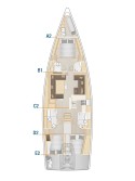 Hanse Yachts Hanse 588 - 3 + 1 cab. Oceanelle