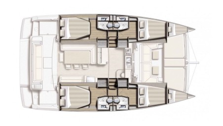 Catana Group Bali 4.1 - 4 + 2 cab. Neusis