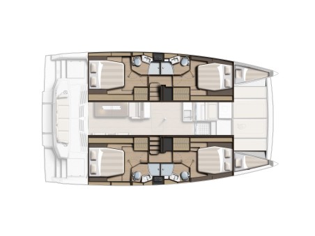Catana Group Bali 4.4 - 4 + 2 cab. Emmelia
