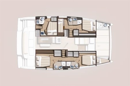 Catana Group Bali 4.6 - 5 + 1 cab. Aria