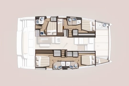 Catana Group Bali 4.6 - 5 + 2 cab. Little Emma