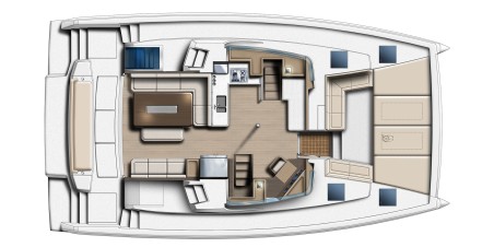 Catana Group Bali 4.6 - 5 + 2 cab. Rafaela