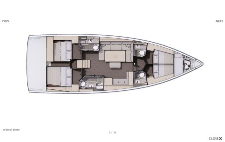 Dufour Yachts Dufour 470 - 4 + 1 cab. Imagine