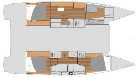 Fountaine Pajot Fountaine Pajot Elba 45 - 3 cab. Fugu II
