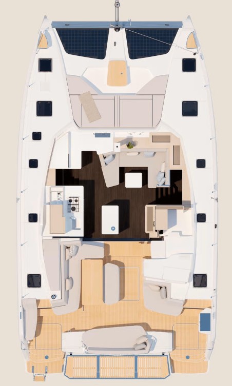Fountaine Pajot Fountaine Pajot FP 44 Quatuor - 4 + 2 cab. Simba