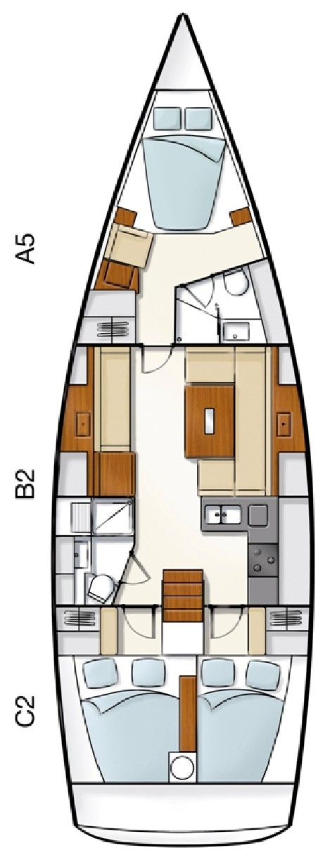 Hanse Yachts Hanse 430 Tria S