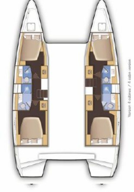Lagoon-Bénéteau Lagoon 46 - 4 + 2 cab. Velvet Breeze