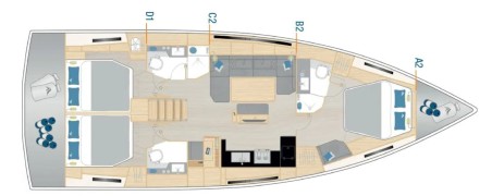 Hanse Yachts Hanse 460 - 3 cab SeaLaVie