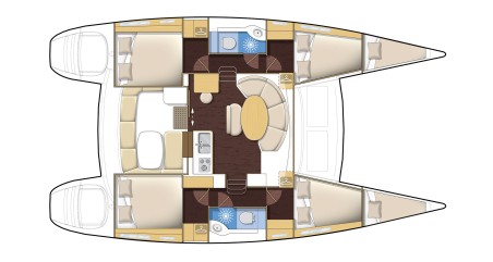 Lagoon-Bénéteau Lagoon 380 S2 - 4 + 2 cab. Eleven