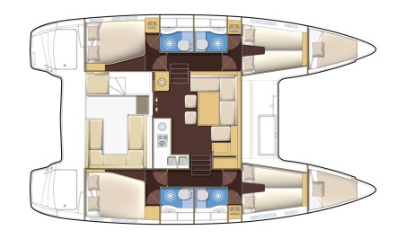 Lagoon-Bénéteau Lagoon 400 S2 - 4 + 2 cab. Vicky